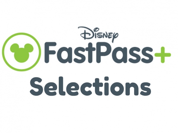 Walt Disney World Theme Park FastPass+ Selections