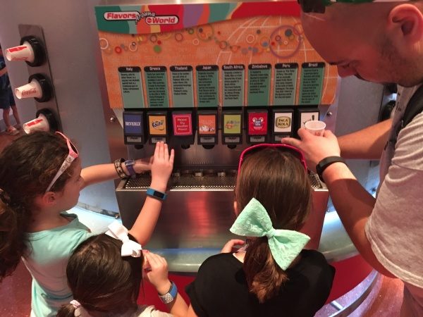 Coca-Cola flavors from around the world at Club Cool