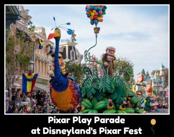 Pixar Play Parade at the Disneyland Resort During Pixar Fest