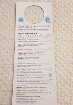 door_hanger_for_ordering_breakfast Room service anyone?