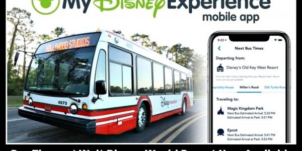 Disney Bus Times Now Available in Newly Redesigned My Disney Experience App Disney Bus Times Now Available in Newly Redesigned My Disney Experience App