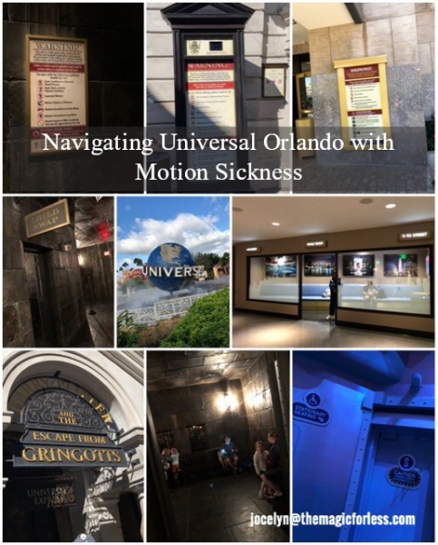 Navigating Universal Orlando Theme Parks with Motion Sickness