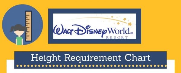 Disney World Height Requirements Chart