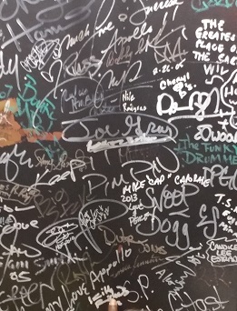 Apollo Theater autograph wall