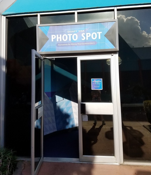 Disney Visa Photo Spot door 