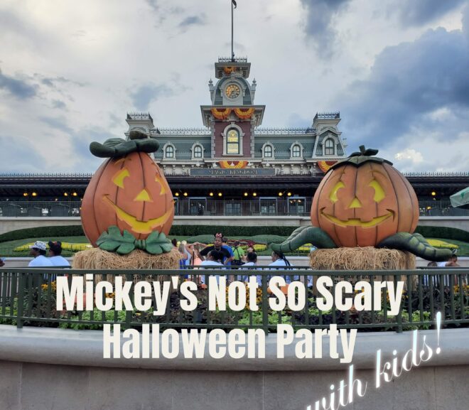 Mickey’s Not So Scary Halloween Party with Kids!