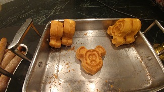 Mickey waffles