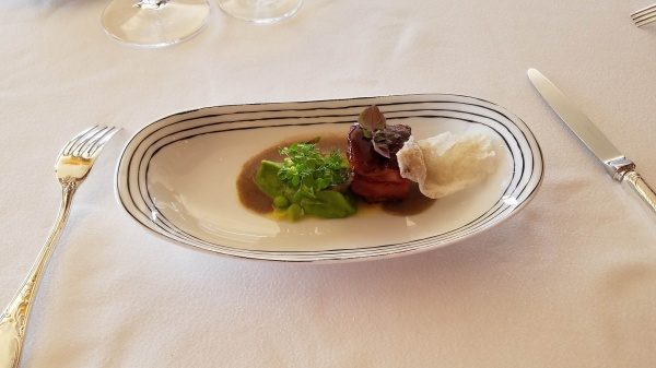 Pork Belly and Peas