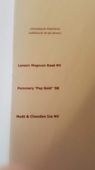 Remy Champagne pairings