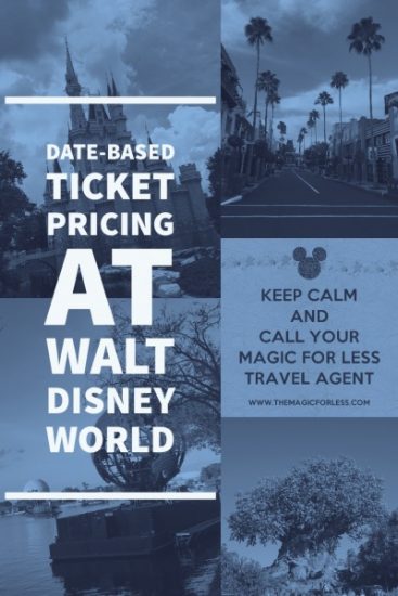 Walt Disney World Announces Date-Based Tickets and Pricing