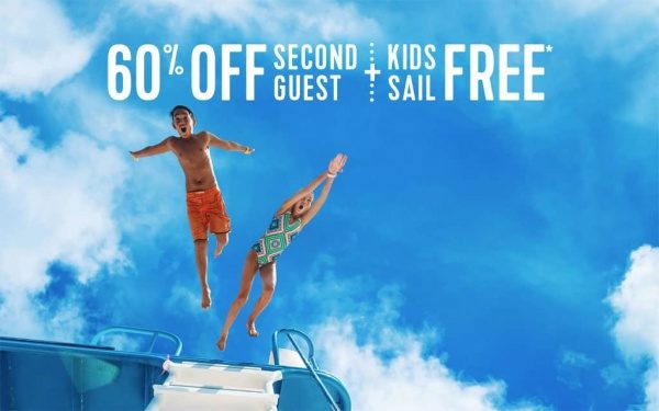 Royal Caribbean Cruise Line BOGO60 Kids Sail Free Deck The Holidays Dash