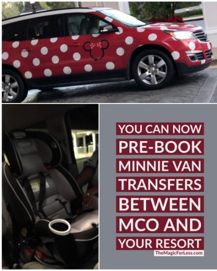Minnie Van Airport Service Available to Pre-Book with Your Package