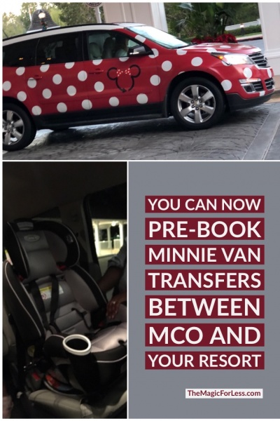 Minnie Van Airport Service Available to Pre-Book with Your Package