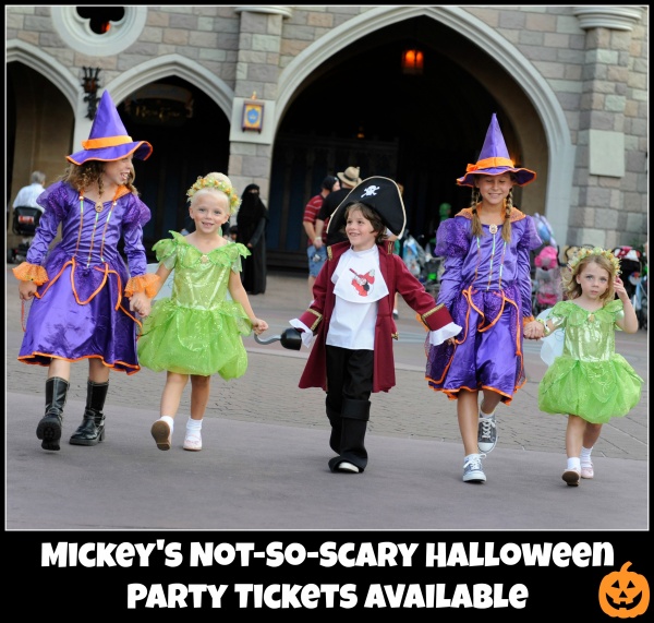 Available Now: Mickey’s Not-So-Scary Halloween Party Tickets!