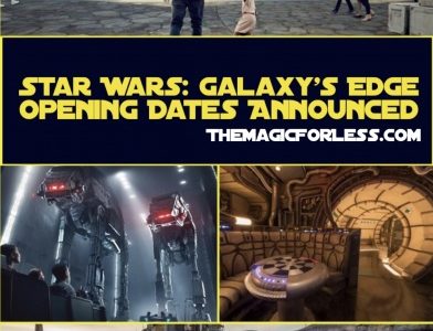 Star Wars: Galaxy’s Edge to Open May 31 at Disneyland Resort, August 29 at Disney’s Hollywood Studios Star Wars: Galaxy’s Edge to Open May 31 at Disneyland Resort, August 29 at Disney’s Hollywood Studios