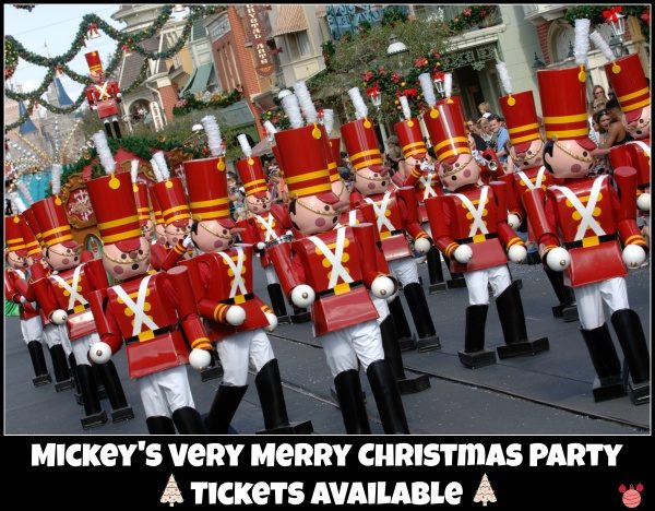 Mickey's Very Merry Christmas Party Tickets Now Available