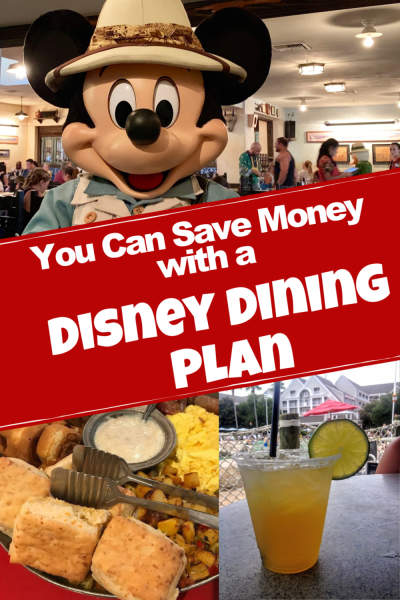 You Can Save Money with a Disney Dining Plan