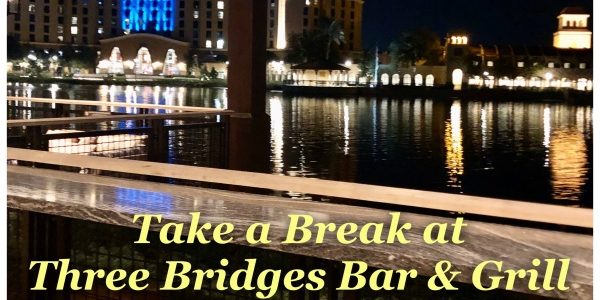 Take a Break at Three Bridges Bar & Grill at Villa Del Lago Take a Break at Three Bridges Bar & Grill at Villa Del Lago