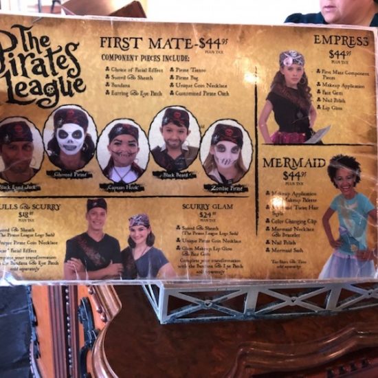 Pirates League choices Pirates League choices
