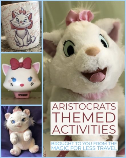 Aristocats Themed Activities 