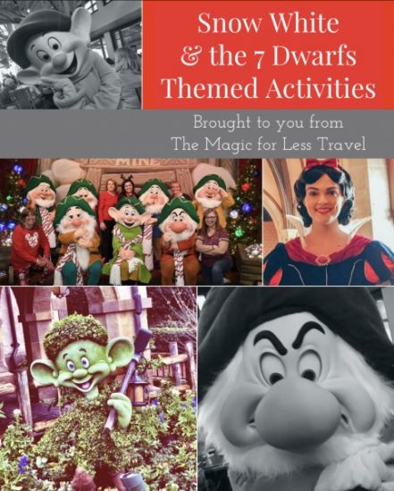 Snow White & The 7 Dwarfs Themed Activities