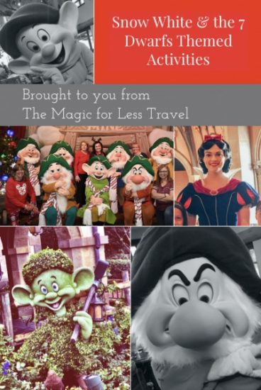 Snow White & The 7 Dwarfs Themed Activities