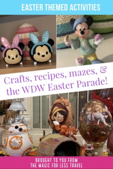 Disney Easter Themed Activities