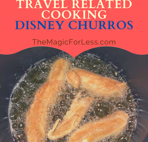 Travel Related Cooking – Disney Churros!