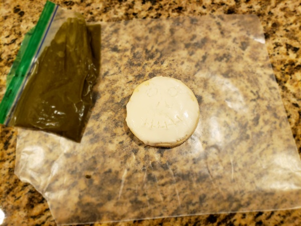 Jack Skellington Cookie Scored to Decorate Jack Skellington Cookies Scored to Decorate