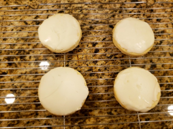 Jack Skellington Cookies Iced