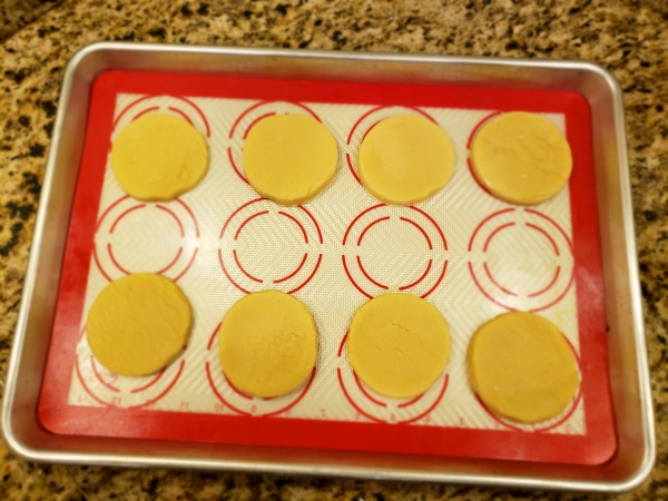 Jack Skellington Cookies Ready For Oven