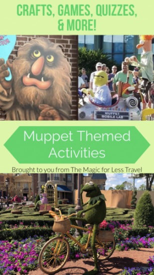 Muppet Themed Activities
