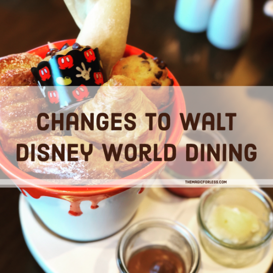 Updates to Dining When Walt Disney World Opens