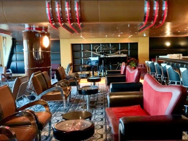 Cadillac Lounge on the Disney Wonder