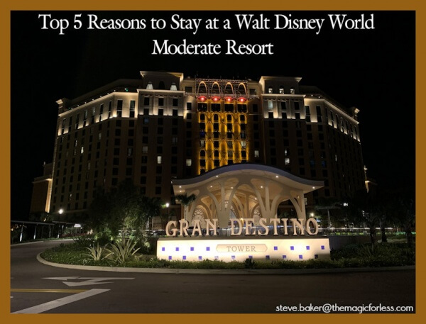 Top 5 Reasons to Stay at a Walt Disney World Moderate Resort