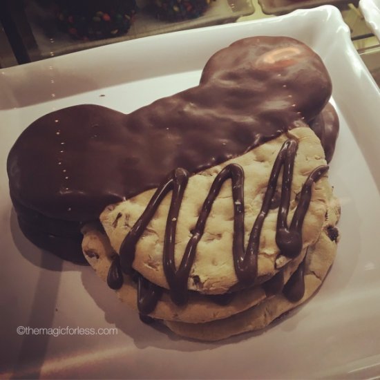 Mickey Mouse Chocolate Chip Cookie