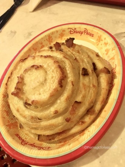 WDW Epcot Bacon & Cheese Roll