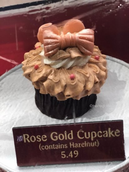 WDW Epcot Rose Gold Cupcake
