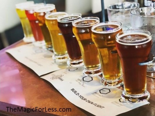 The Best Drinks at Walt Disney World Beer Flight City Works