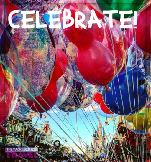celebrating a special occasion at walt disney world