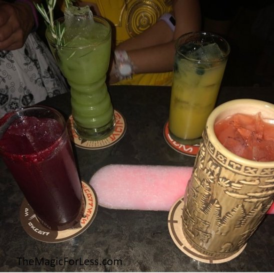 The Best Drinks at Walt Disney Oga's Cantina