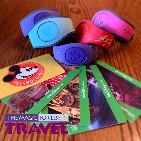 Magic bands and tickets