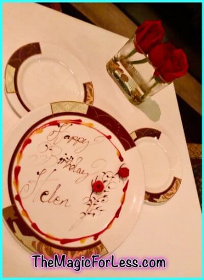 Birthday magic at dinner! Birthday magic at dinner!
