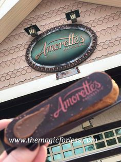 Amorette's Sign and pastry Dining Town Center Dining options at Disney Springs Food and Dining Options at Disney Springs Amorette's