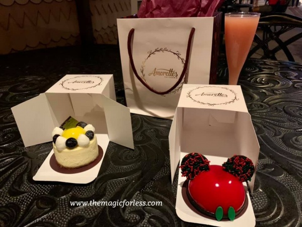 Amorette's Cakes and Drinks Dining options at Disney Springs