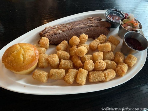 Brisket at NBC Sports Grill and Brew