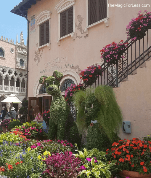Lady and the tramp Flower and Garden Festival