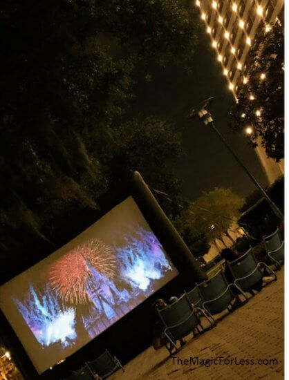 Walt Disney World Freebie Movie Under the Stars at the Contemporary