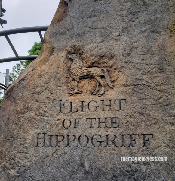 Flight of Hippogriff Harry Potter Universal