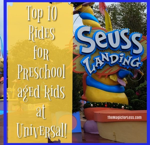 Top 10 Rides for Preschoolers at Universal
